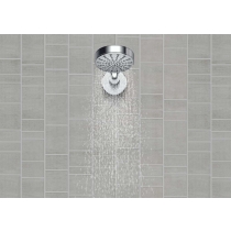 Shower Wall Panels - Aquabord Light Grey Tile Effect